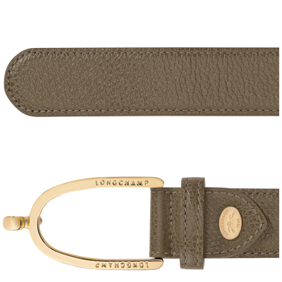 Le Foulonn&eacute; Ladies' belt, Caper