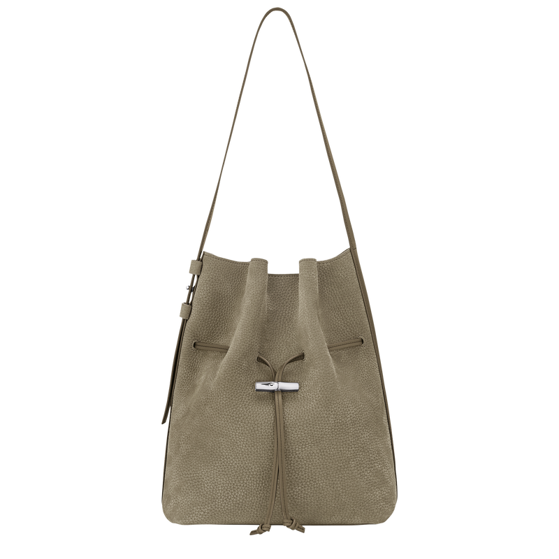 Le Roseau M Shoulder bag , Lichen - Leather  - View 1 of  5