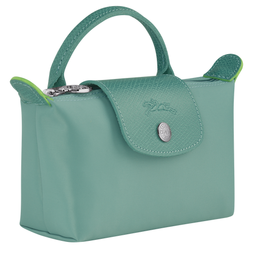 Le Pliage Green Cosmetic Bag with Handle