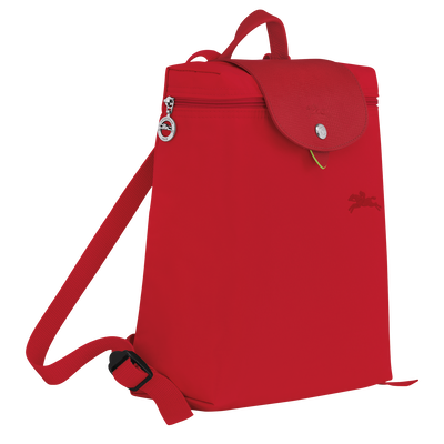 Le Pliage Green Backpack, Tomato