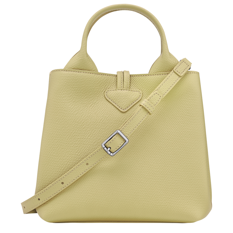 Le Roseau S Handbag , Pistachio - Leather  - View 4 of  7