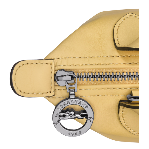 Le Pliage Xtra XS Handbag , Wheat - Leather - View 6 of  6