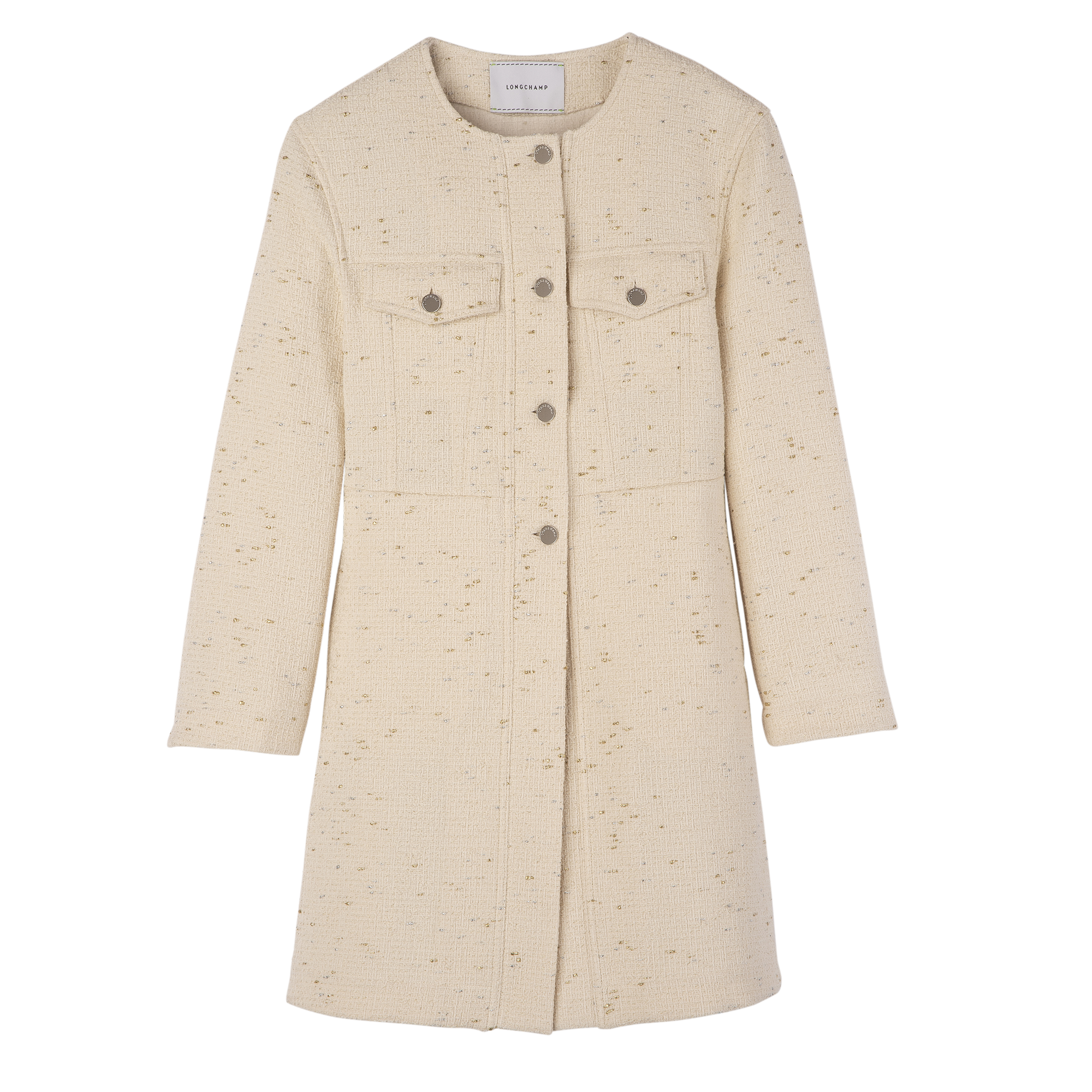 null Coat, Ivory