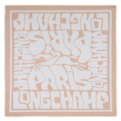 Wavy Summer Stole, Petal Pink