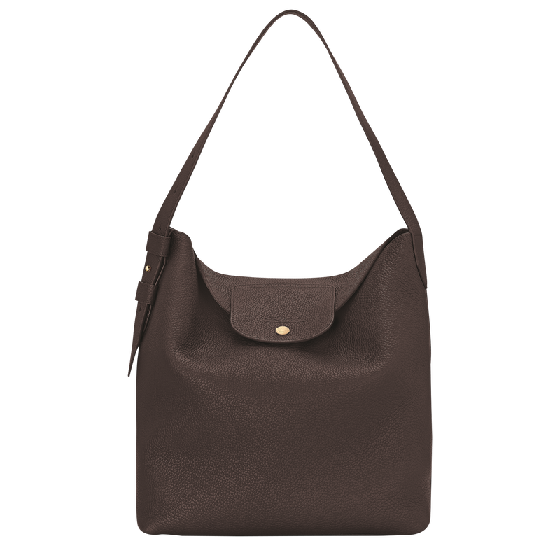 Le Cadence M Shoulder bag , Mocha - Leather  - View 1 of  4