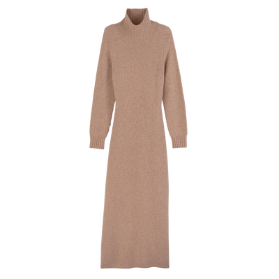 Long dress , Pink Tea - Knit