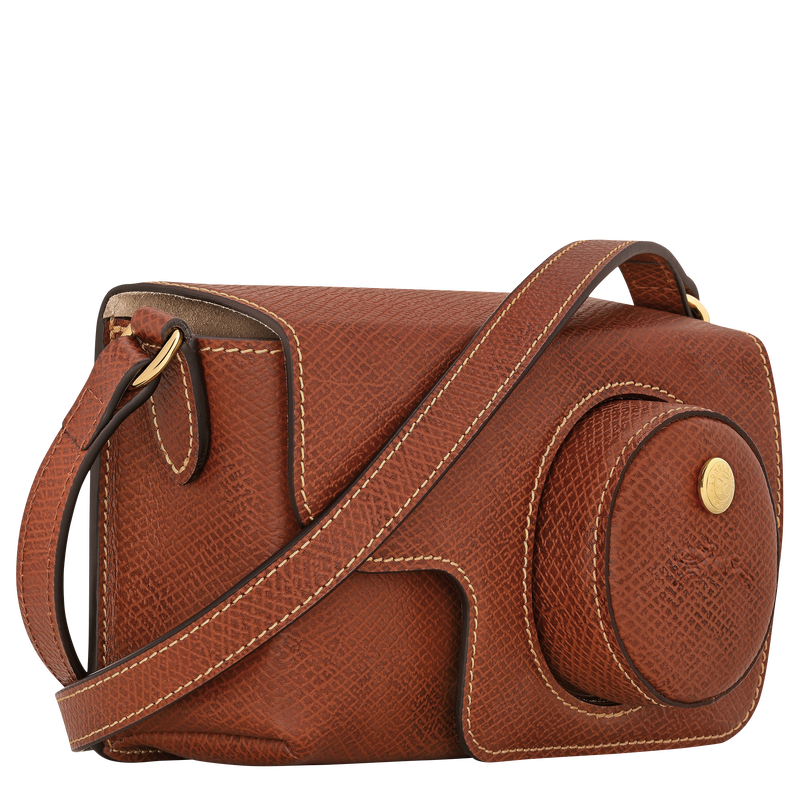 &Eacute;pure XS Camera bag , Brown - Leather  - View 3 of  7