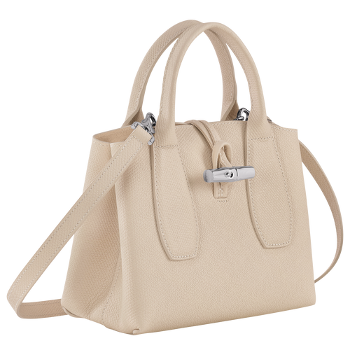 Roseau S Handbag , Paper - Leather - View 3 of  7