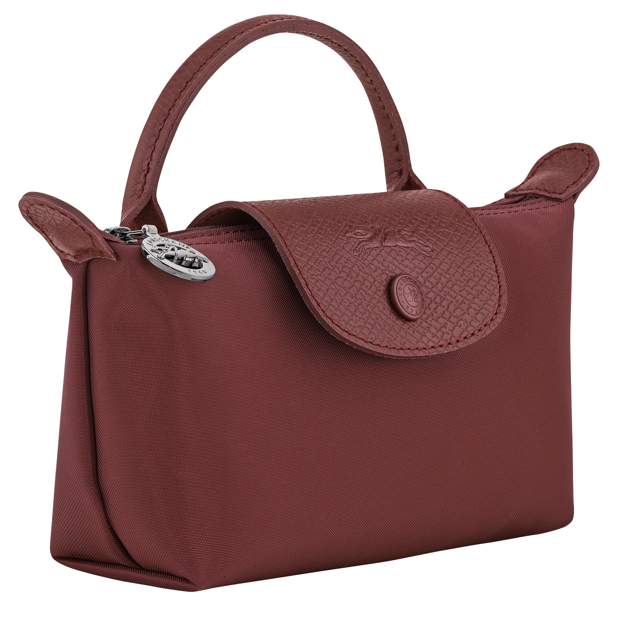 Le Pliage One Pouch, Burgundy