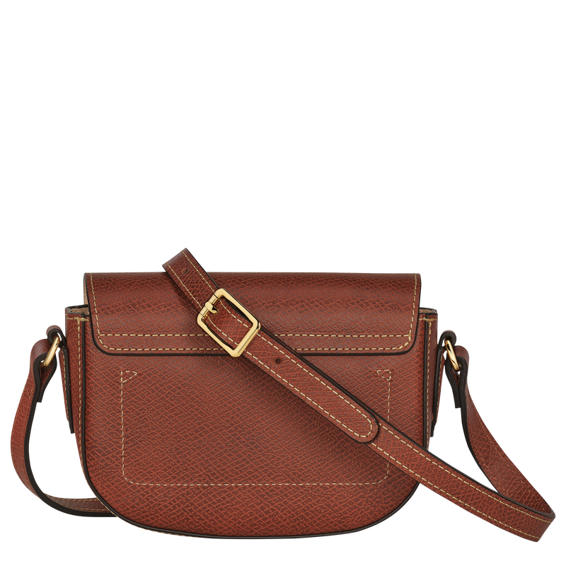 pure XS Crossbody bag Brown Leather Longchamp TH