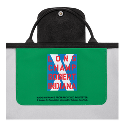 Longchamp x Robert Indiana Travel bag S, Red