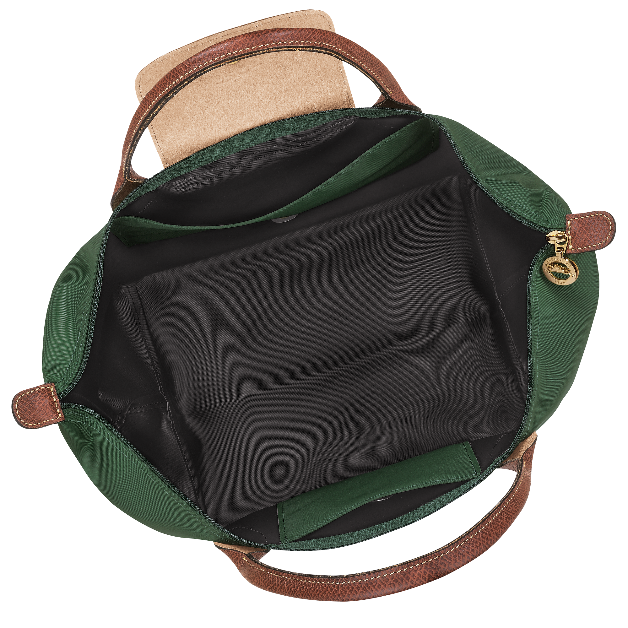 Handbag M, British Green - View 5 of
7 - zoom in Le Pliage Original Handbag M, British Green
