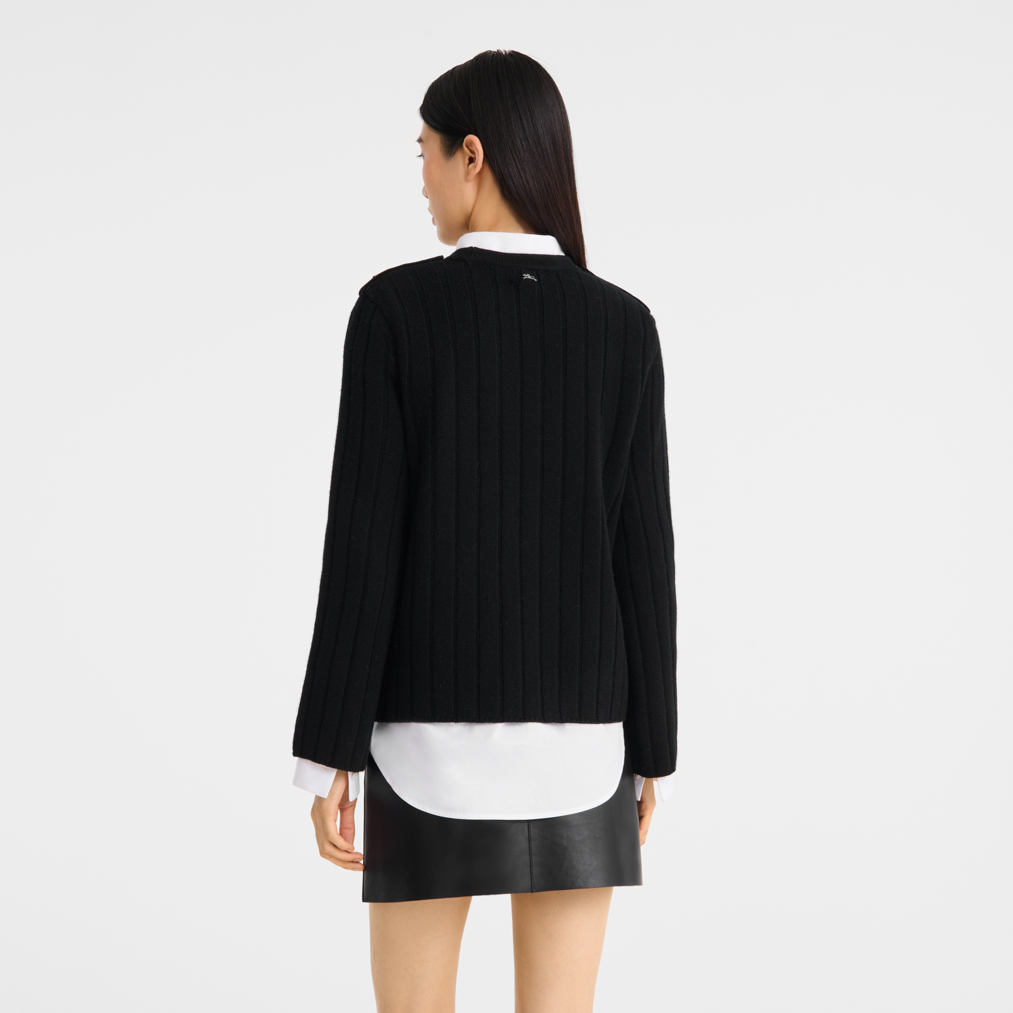 null Sweater, Black