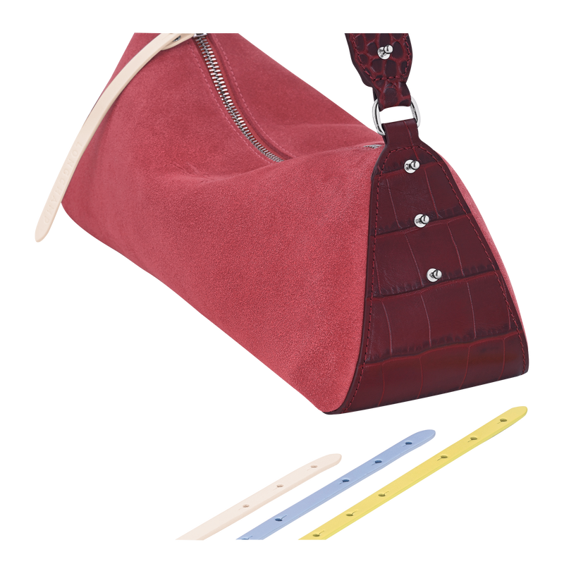 Re-Play S Shoulder bag , Purple - Leather  - View 4 of  4