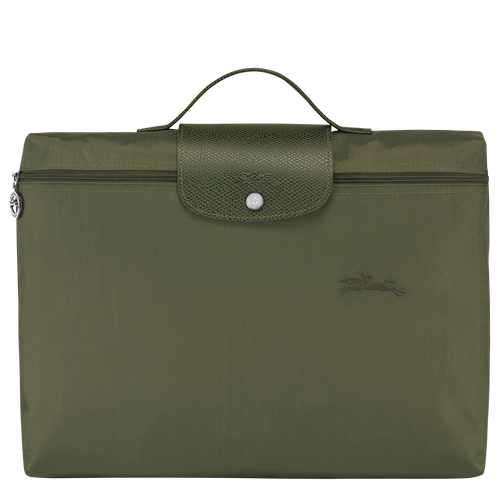 Le Pliage Green S Briefcase , Forest - Recycled canvas - View 1 of  7