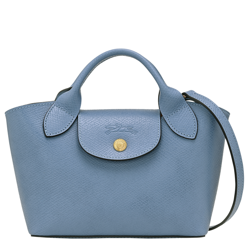 &Eacute;pure XS Tote bag , Slate - Leather  - View 1 of  6