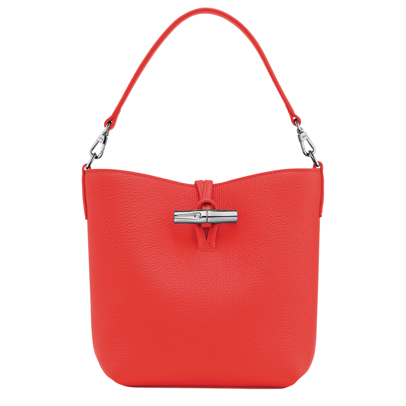 Le Roseau XS Bucket bag , Vermilion - Leather  - View 1 of  6