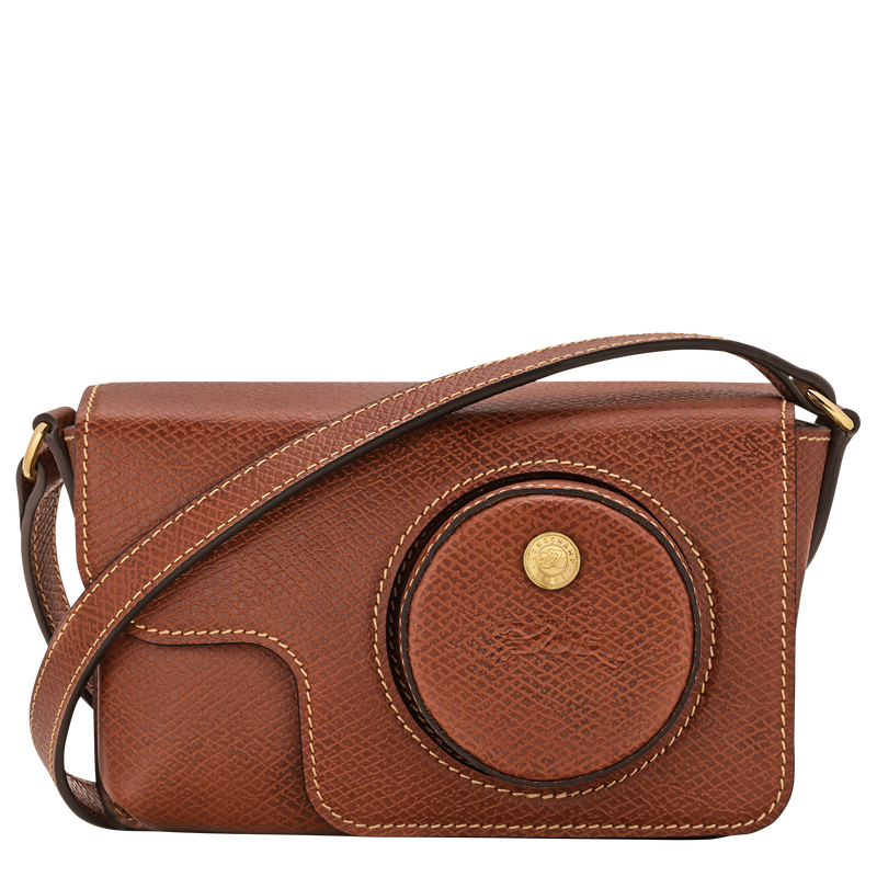 &Eacute;pure XS Camera bag , Brown - Leather  - View 1 of  7