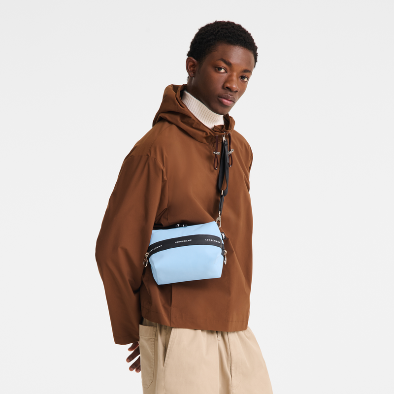 Le Pliage Energy XS Crossbody bag , Sky Blue - Canvas  - View 7 of  7
