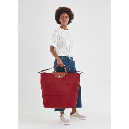 Expandable longchamp bag top