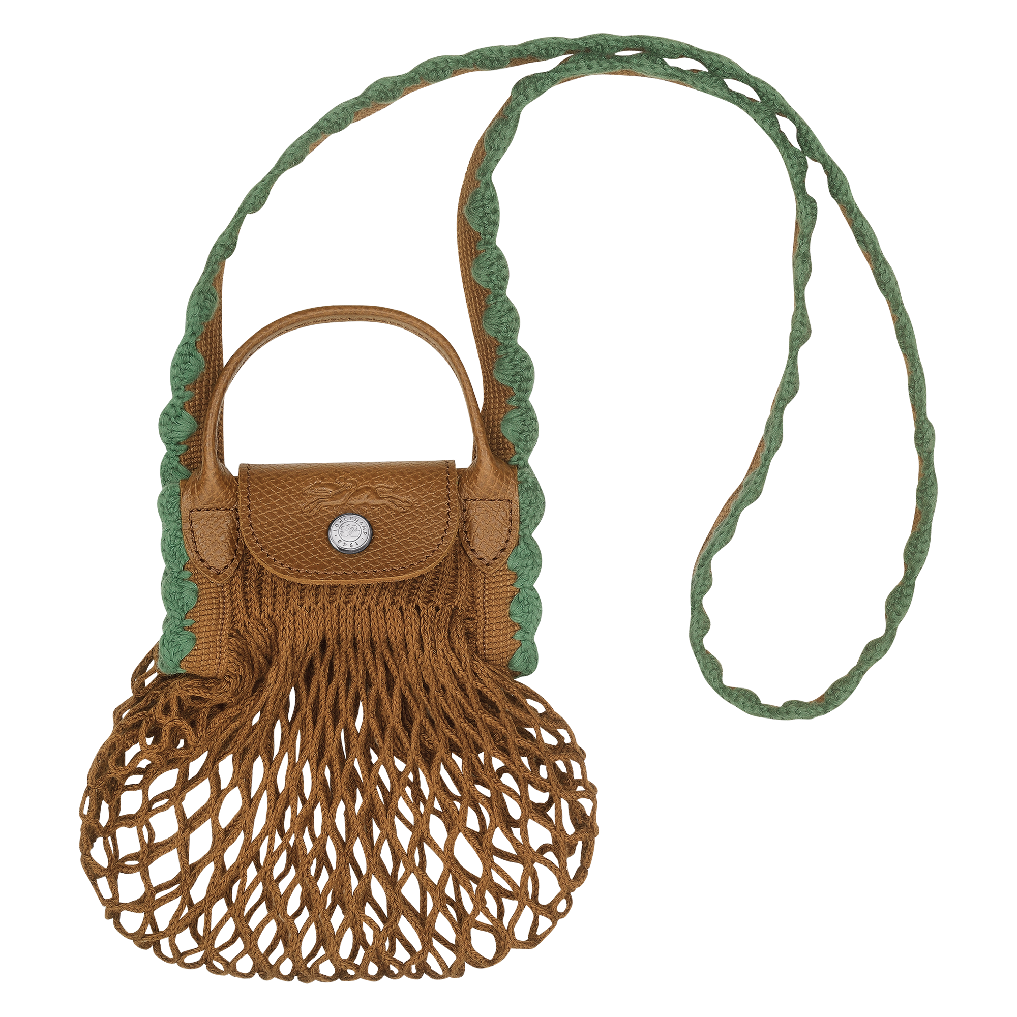 Mesh bag XS, Tobacco - View 1 of
4 - zoom in Le Pliage Collection Mesh bag XS, Tobacco