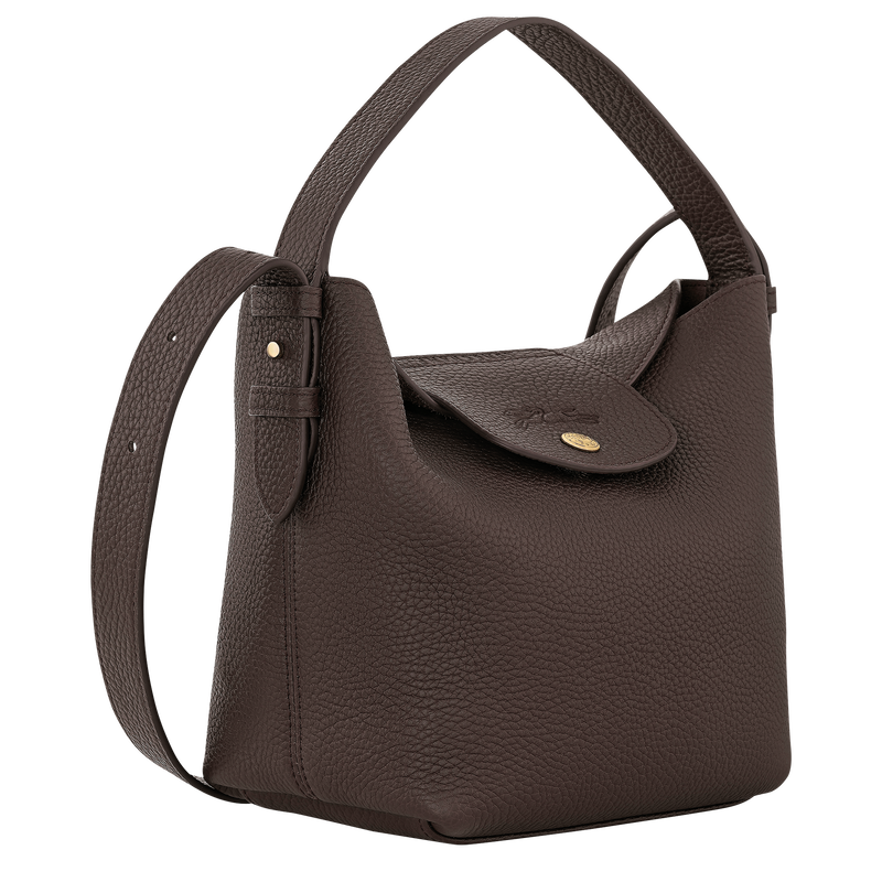 Le Cadence L Bucket bag , Mocha - Leather  - View 2 of  5