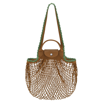 Le Pliage Collection Mesh bag , Tobacco - Canvas