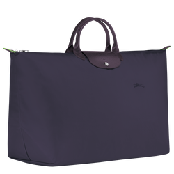Le Pliage Green M Travel bag , Bilberry - Recycled canvas