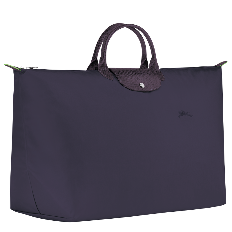 Le Pliage Green M Travel bag , Bilberry - Recycled canvas  - View 3 of  6