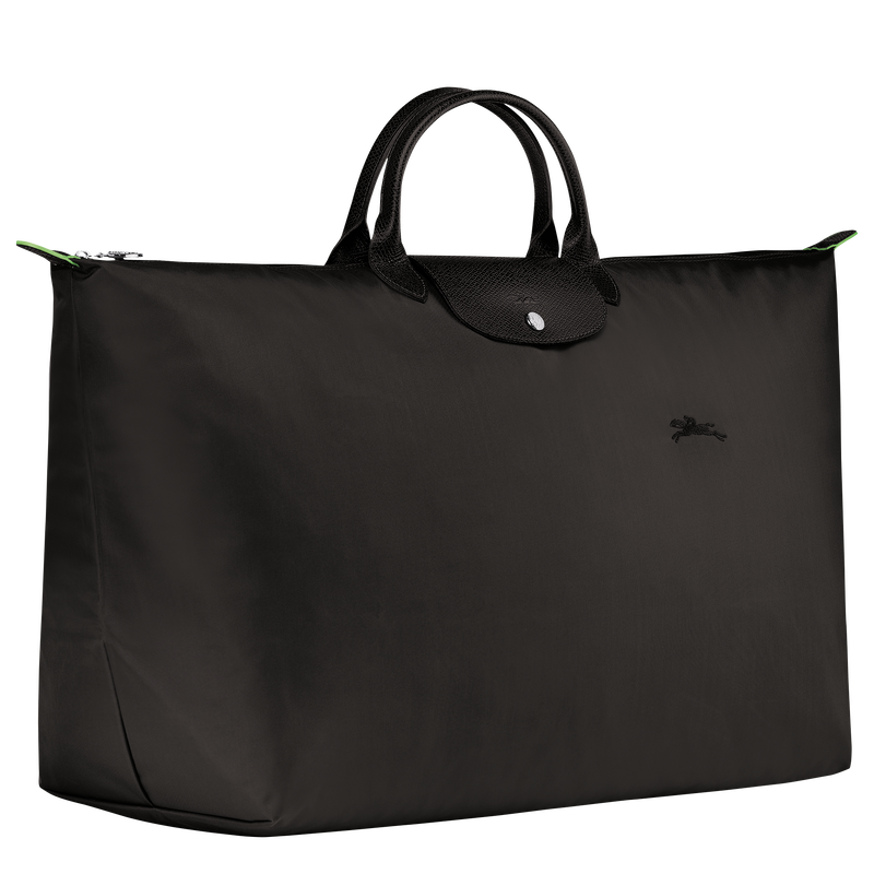 Le Pliage Green M Travel bag , Black - Recycled canvas  - View 3 of  7