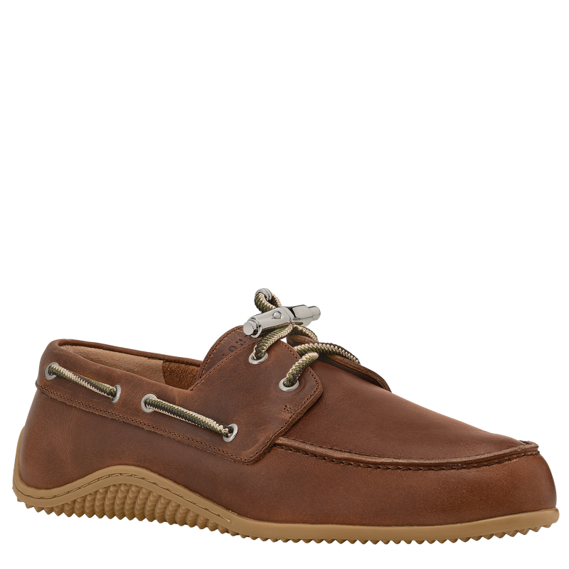 Longboat Loafer , Cognac - Leather  - View 2 of  4