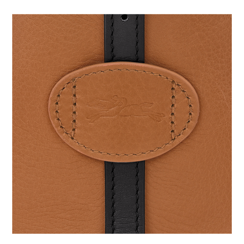 Le Slouchy S Crossbody bag , Cashew - Leather  - View 5 of  5