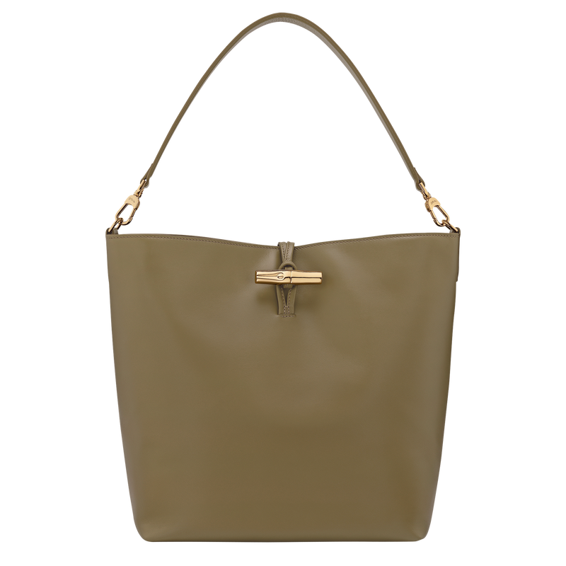 Le Roseau M Hobo bag , Olive - Leather  - View 1 of  6