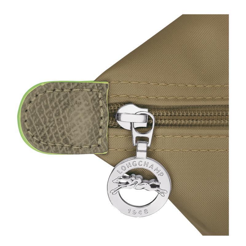 Le Pliage Green M Handbag , Artichoke - Recycled canvas  - View 6 of  7