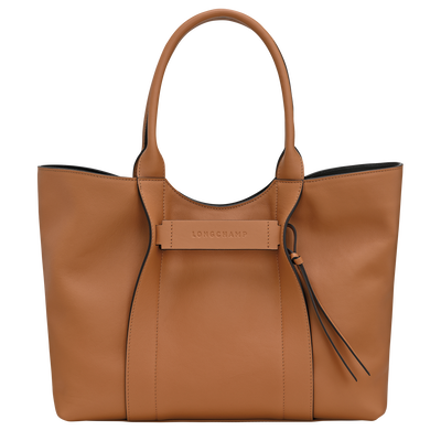 Longchamp 3D L Shoulder bag , Natural - Leather