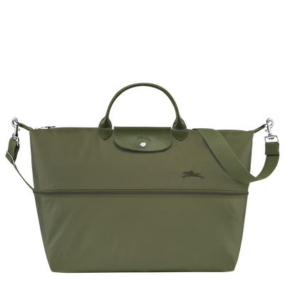 Le Pliage Green Travel bag expandable, Forest