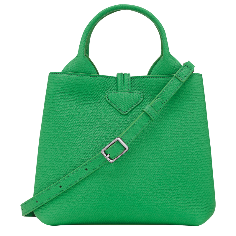 Le Roseau S Handbag , Spring Green - Leather  - View 4 of  6