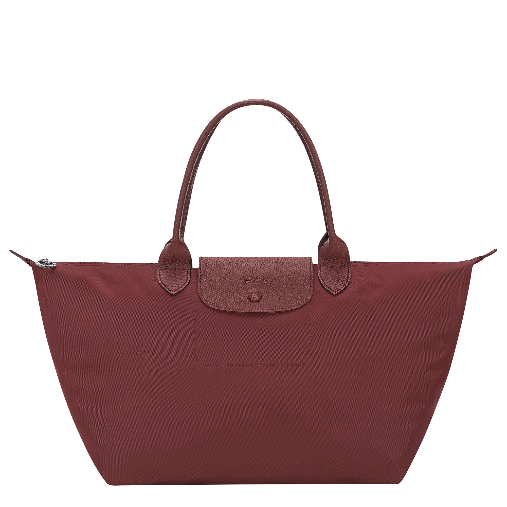 Le Pliage One Handbag L, Burgundy