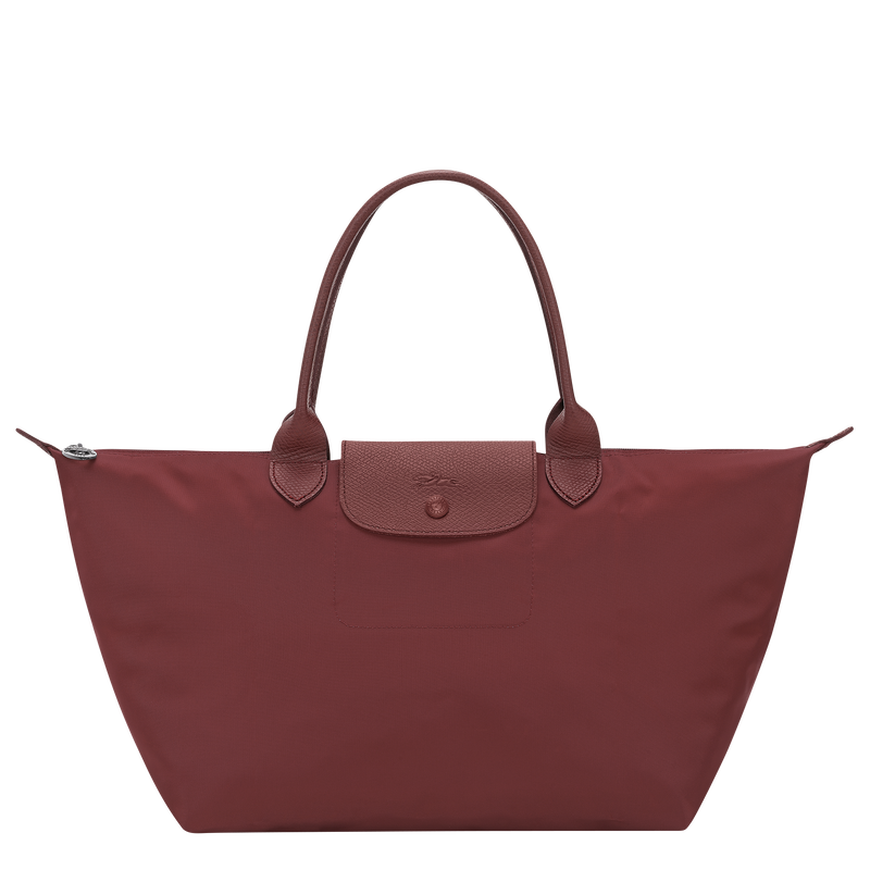 Le Pliage One L Handbag , Burgundy - Canvas  - View 1 of  6