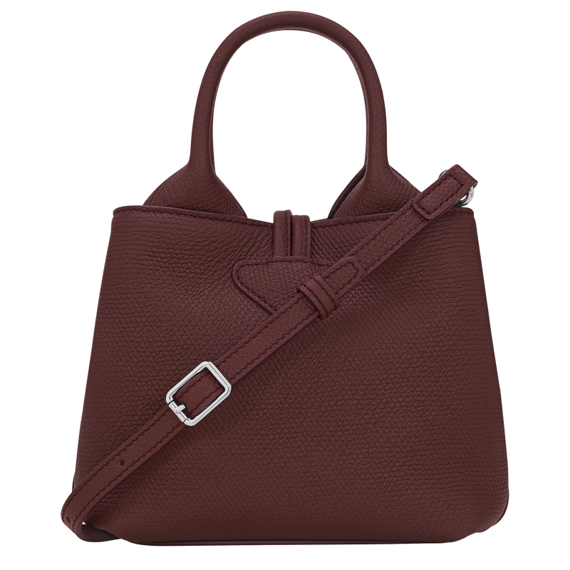 Le Roseau XS Handbag , Burgundy - Leather  - View 4 of  8