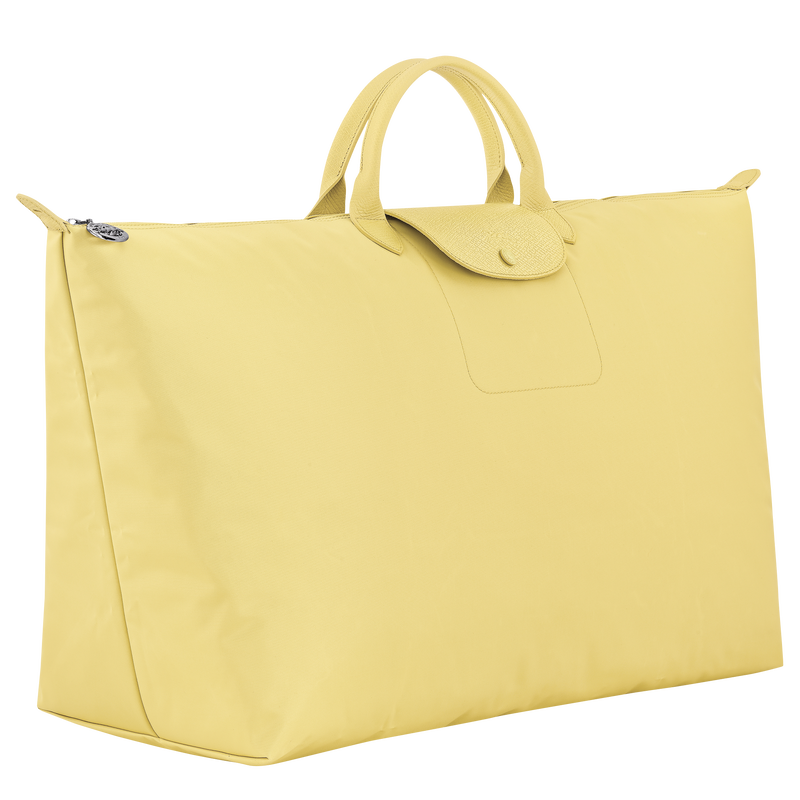 Le Pliage One XL Travel bag , Lime - Recycled canvas  - View 2 of  6