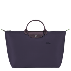 Le Pliage Green S Travel bag , Bilberry - Recycled canvas