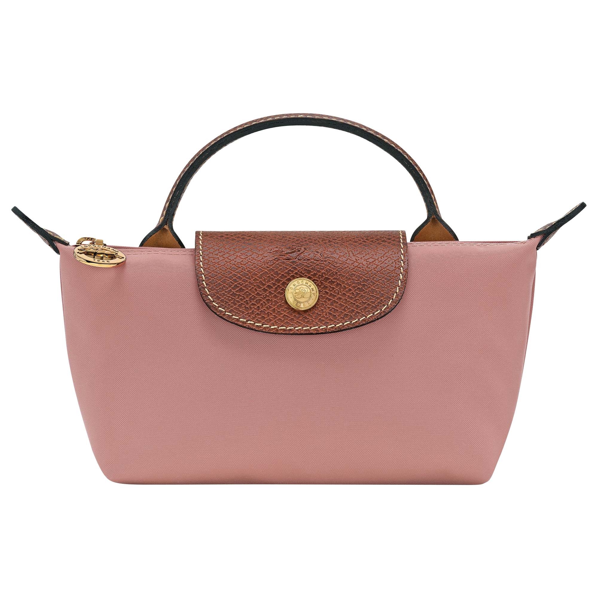 Pouch with handle, Pink Tea - View 1 of
5 - zoom in Le Pliage Original Pouch with handle, Pink Tea