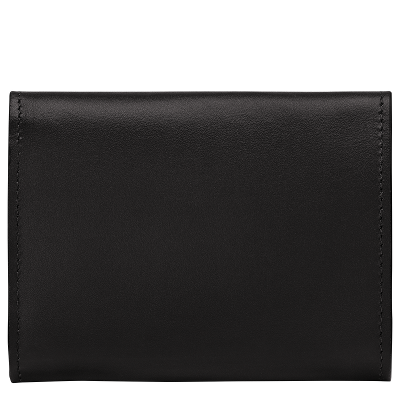 &Eacute;pure Compact wallet , Black - Leather  - View 2 of  3