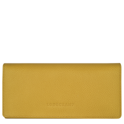 Le Foulonné Continental wallet , Mimosa - Leather