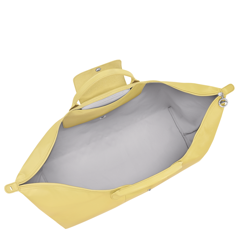 Le Pliage One XL Travel bag , Lime - Recycled canvas  - View 4 of  6