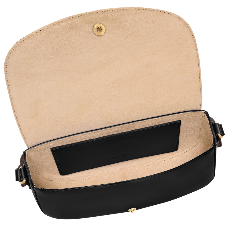 &Eacute;pure M Crossbody bag , Black - Leather  - View 4 of  5