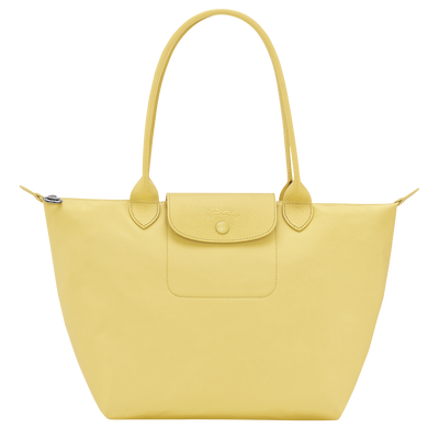 Le Pliage One M Tote bag , Lime - Recycled canvas