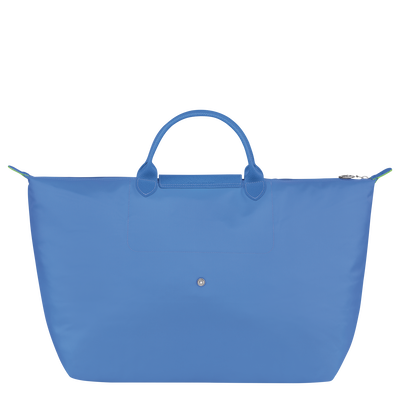 Le Pliage Green Travel bag L, Cornflower