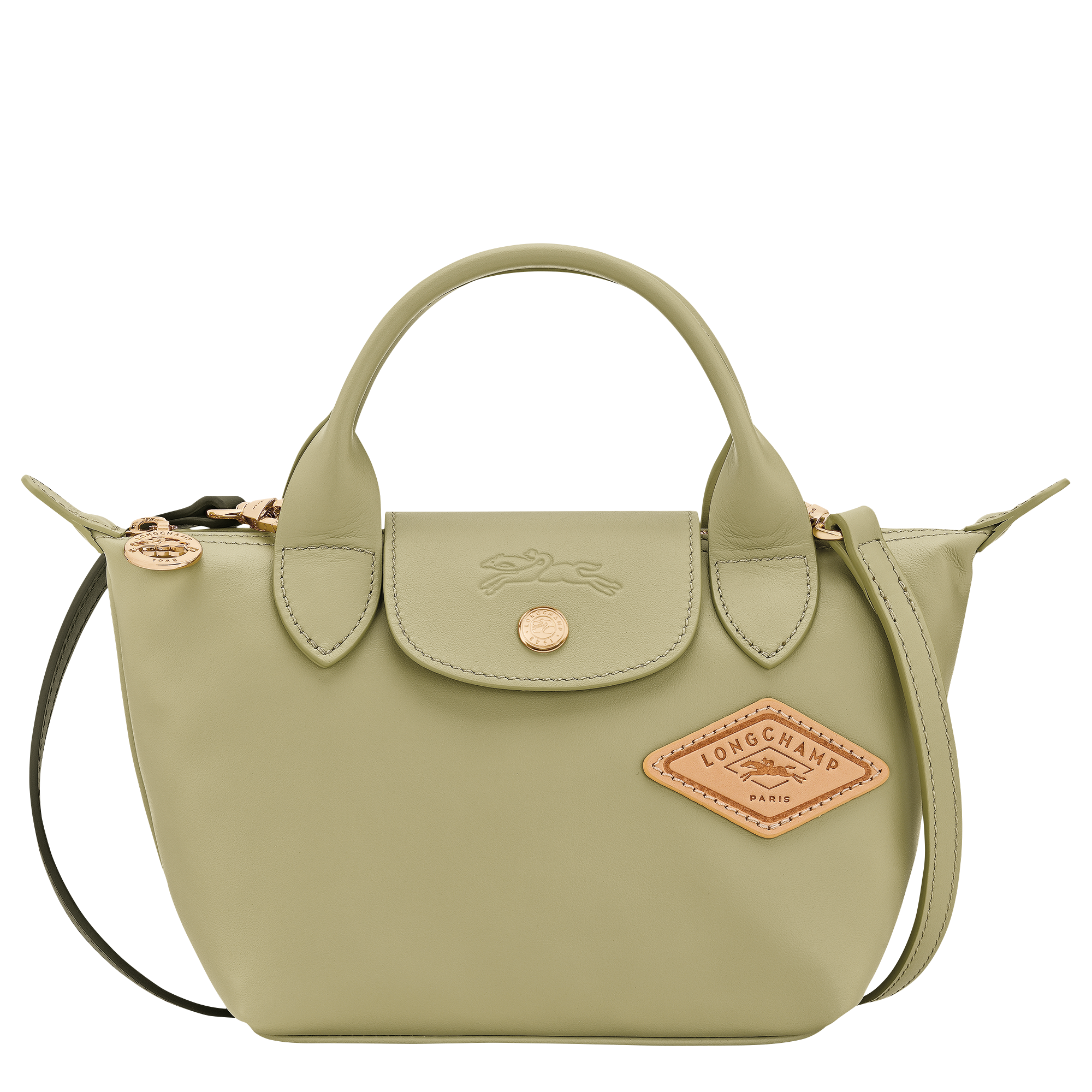 Le Pliage Xtra Handbag XS, Almond Green